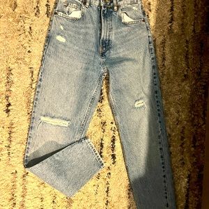 Zara mom jeans
